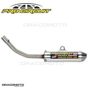 KAWASAKI KX 125 L 1999-2002 Pot échappement PRO CIRCUIT 304 SK99125-SE - Imagen 1 de 3