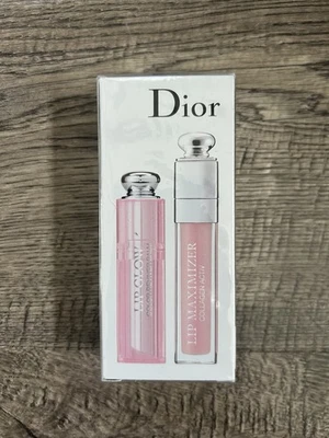 Christian Dior Addict Lip Experts Duo Lip Glow 0.12oz/Lip Maximizer 0.20oz New - Image 1 of 4