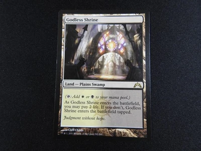 Godless Shrine LP [Gatecrash] Mtg Magic Free Tracking! - Image 1 of 2