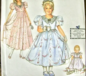 Daisy Kingdom Dress Sewing Pattern Mother Daughter Simplicity 8144 Size 6-18 3-8 - Picture 1 of 5