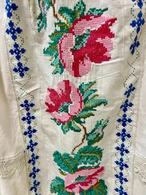 Falda vintage de verano. Ucrania, años 50. Foto 1 de 4