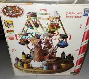 Lemax Sugar 'N Spice Yummy Yummy Ferris Wheel New - Picture 1 of 5