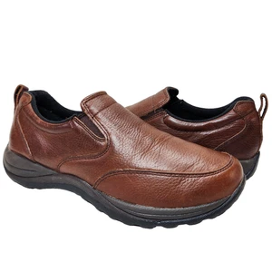 LL BEAN Zapatos de Senderismo Impermeables Sin Cordones Talla 9.5 Marrón Cuero Mocasín 110501 - Imagen 1 de 13