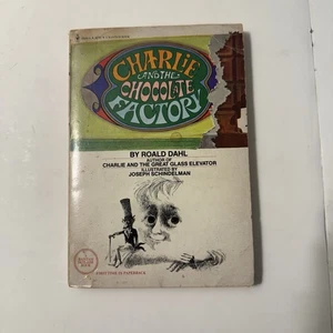 Charlie and the Chocolate Factory by Roald Dahl - Bantam Paperback 1977 Vintage - Picture 1 of 6