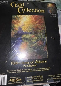 Candamar Designs. Gold Sammlung.  Reflections of Autumn Nadelspitze.  Wunderschön - Bild 1 von 4