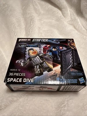 Star Trek KRE-O Light Tech Space Dive New Made By Hasbro 36 Pieces NIB - Image 1 of 4