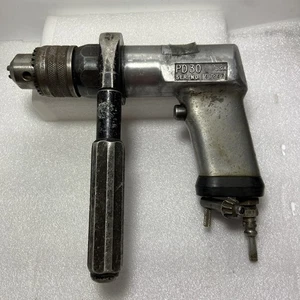Snap-on PD30 Air Pneumatic Drill With Handle & Chuck Key - Picture 1 of 16