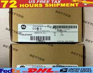 New In Box AB 1783-ETAP2F Stratix 5950 EtherNet/IP Tap 1783ETAP2F Factory seal - Picture 1 of 1