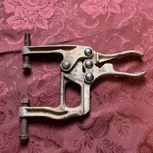 Vintage KNU-VISE--Hand Held Adjustable Vise - Picture 1 of 11
