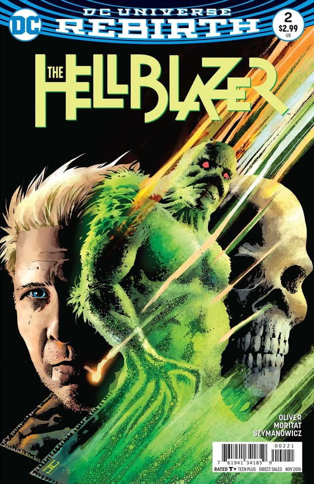 Hellblazer, The (2nd Series) #2A VF/NM; DC | Rebirth Swamp Thing Cassaday Varian - Image 1 of 1