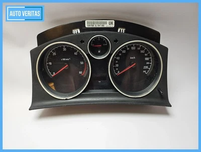Opel Astra H 1.9CDTi 88KW Tacho instrument cluster 13267536 UK Not Married - Image 1 of 4