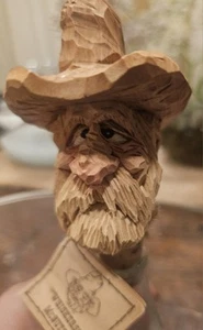 "Whiskers" McNutt- Ch. Accesorios de barra tapón botella Hammack Western Caticature - Imagen 1 de 7
