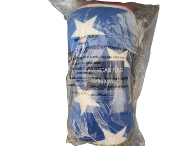 American Flag Throw Soft Blanket 50"x 70" 100% Polyester Oversized  NWT - Image 1 of 3