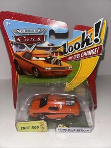 Mattel Disney Pixar Cars Ansehen! Meine Augen verändern sich! #54 SNOT ROD Yellow Ticket WOC - Bild 1 von 6