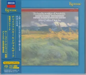 ESOTERIC SACD ESSD-90179 Tchaikovsky Dvorak Serenades for Strings C. Davis JAPAN - Picture 1 of 4