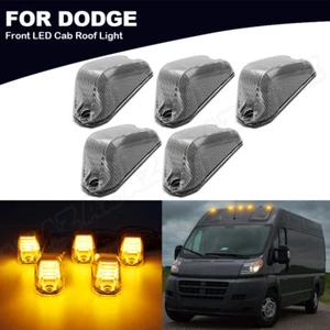 LED Front Roof Cab Amber Clearance Light For 14-23 Ram ProMaster 1500 2500 3500 - Foto 1 di 11
