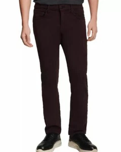 J Brand Kane Straight Fit French Terry Veeno Burgundy Jeans L94001 Men's Size 29 - Picture 1 of 1