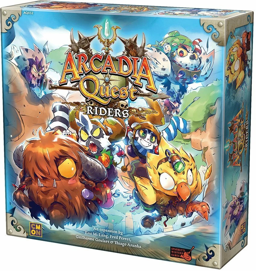 Arcadia Quest Riders Board Game Expansion CMON Aq032