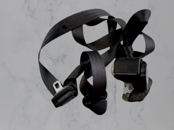 2000-2002 Jeep Wrangler Front Left Driver Seat Belt Retractor Black OEM - Image 1 of 1