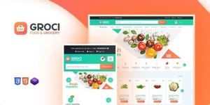 Groci – Organic Food and Grocery Market WordPress Theme - Picture 1 of 1