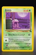 Pokemon - Grimer - 48/62 - Fossil COMMON Near Mint WOTC