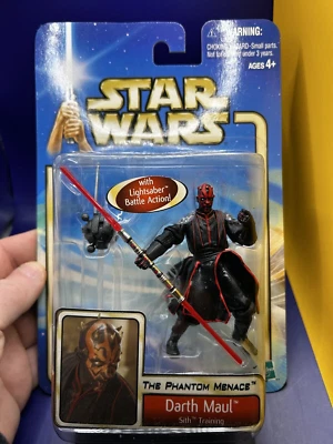 🔥 DARTH MAUL Sith 训练 MOC 2002 星球大战“幻影威胁” — 第 1/4 张图片