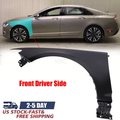 Fender For 2017-2020 Lincoln MKZ Primed Steel Front Left Driver Side USA - Image 1 of 4