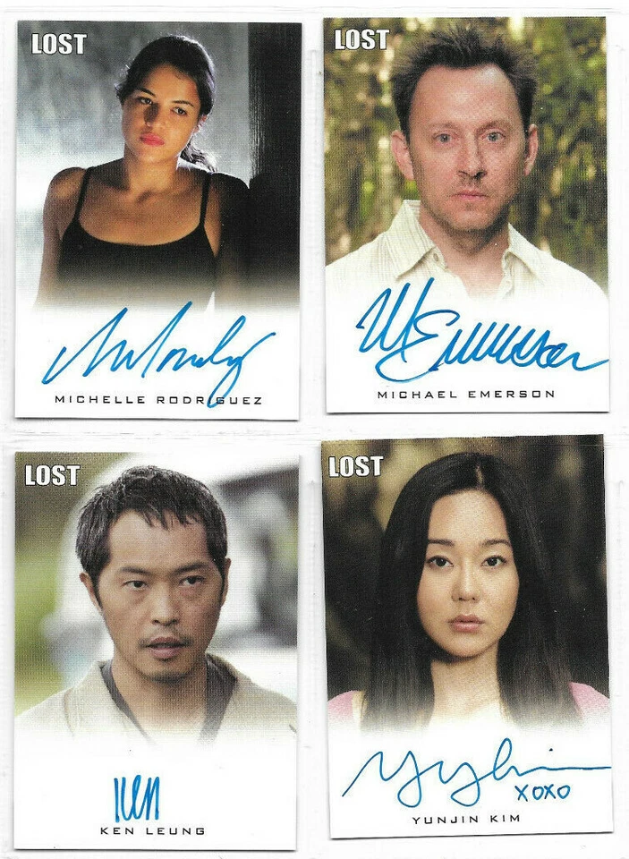 LOST Seasons 1 thru 5 - Autograph & Relic Card Selection NM Rittenhouse 2010 - Image 1 of 4