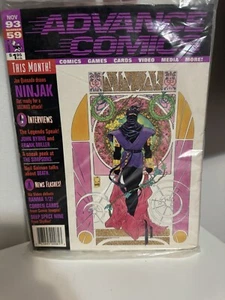 VINTAGE ADVANCE COMICS November 1993 #59 NINJAK *New Sealed* - Picture 1 of 6