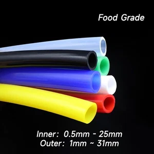 Tubo de silicona de grado alimenticio de 1M para cerveza leche manguera de goma suave 0,5-25 mm - Imagen 1 de 24