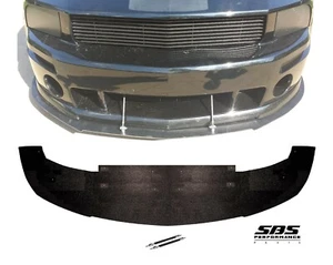 FRONT SPLITTER & 2 SUPPORT RODS for 2005-2009 MUSTANGs with Roush front bumpers - Picture 1 of 12