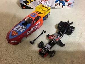 1999 Action JOHN FORCE Superman Castrol GTX NHRA Funny Car 1/24 Scale Diecast - Picture 1 of 12