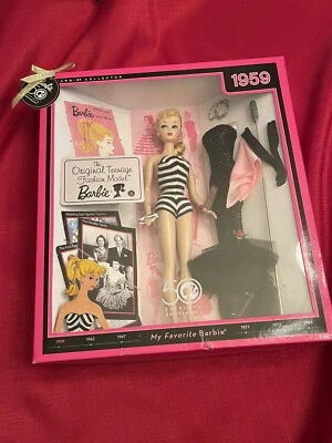 Barbie Coleccionista 1959 - 50 Aniversario - Mi Barbie Favorita - 2008 Foto 1 de 4