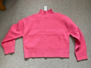 BNWT Pink Boxy Jumper RIVER ISLAND SIZE Small Next Day Dispatch - Picture 1 of 5