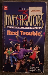 The 3 Investigators Crimebusters #7 Reel Trouble by G.H. Stone - paperback book - Imagen 1 de 1