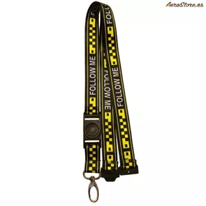 LANYARD FOLLOW ME - Colgante Aviacion Lanyard Avion - Airplane Lanyard - Zdjęcie 1 z 1