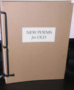 Vincent Torre New Poems for Old The Inkwell Press 2012 1/20 Copies SIGNED - Bild 1 von 8