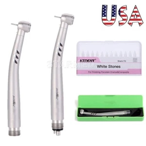 Generador electrónico LED dental pieza de mano de alta velocidad 2/4 agujeros/pulido FG fresas piedra - Imagen 1 de 20