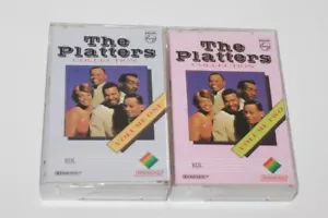 The Platters Collection Volume 1 & 2 Cassette Tape Rainbow - Picture 1 of 4