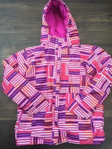 Columbia Omni Heat Youth Size XL Winter Jacket Ski Coat Unique Pattern Full Zip - Picture 1 of 4