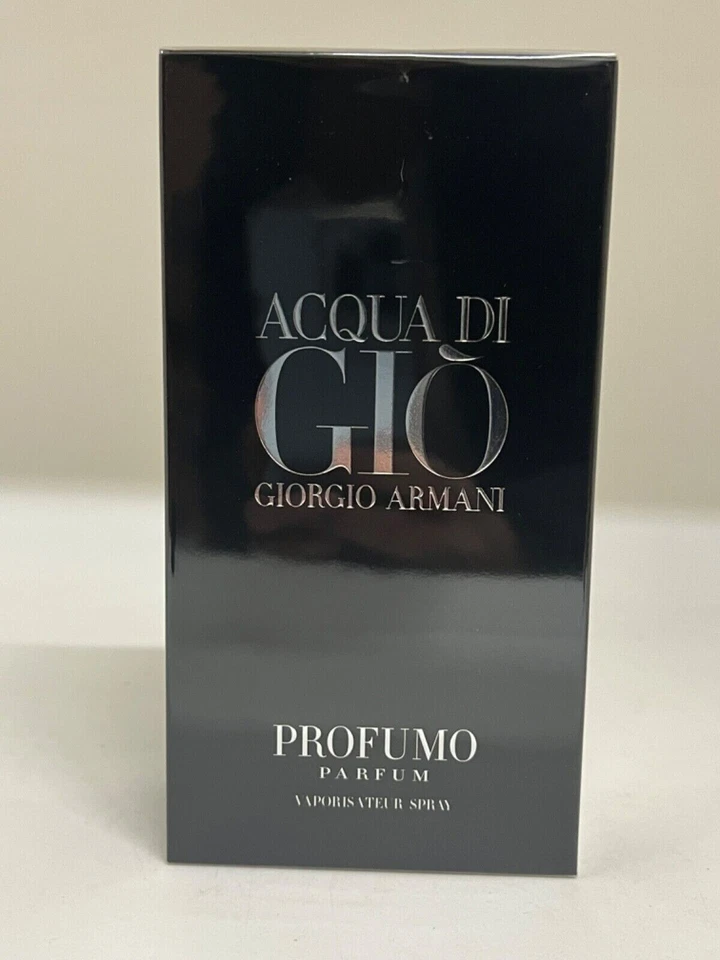 Giorgio Armani Acqua Di Gio Profumo 古龙水男士香水 4.2 盎司 125 毫升未拆封盒 — 第 1/3 张图片
