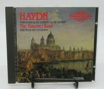 ROY GOODMAN - HAYDN: ЛОНДОНСКИЕ И ВОЕННЫЕ СИМФОНИИ МУЗЫКАЛЬНЫЙ КОМПАКТ-ДИСК, HANOVER BAND NIMBUS - Изображение 1 из 2