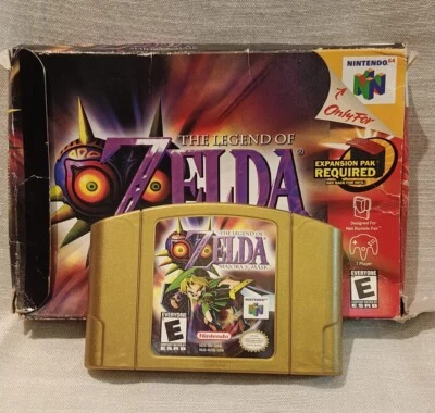 The Legend Of ZELDA Major's Mask(Nintendo 64 / N64 ) Authentic USA version - Image 1 of 4