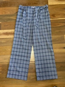 16 Review Plaid Pants *BUY FIVE + ITEMS = FREE POST - Picture 1 of 3