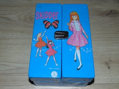 MATTEL Germany Barbie Skipper Vintage 1960er tragbarer Kleiderkoffer - Bild 1 von 4