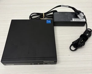 LENOVO 11T3000BUS ThinkCentre M70q Gen 3 i5-12400T 1,8GHz Intel UHD Graphics 730 - Zdjęcie 1 z 5