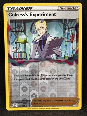 Colress's Experiment 155/196 Swsh11: Lost Origin Reverse Holo - Image 1 of 2
