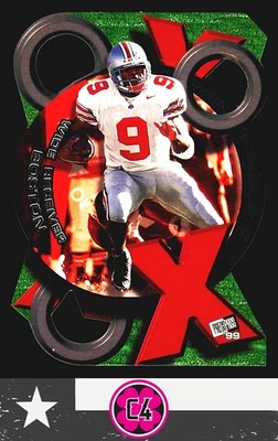 1999 Press Pass David Boston X's and O's #XO11 Ohio State Buckeyes - Image 1 of 2