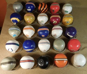 Vintage 1974 Sports Products Dairy Queen NFL Football Helmets Set of 25 - Picture 1 of 7
