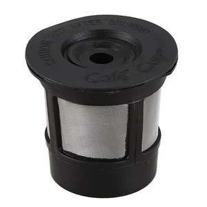 Reusable Single Cup For Pod Coffee Stainless Mesh Black Pattern:1 Pc I7N4 - Picture 1 of 8